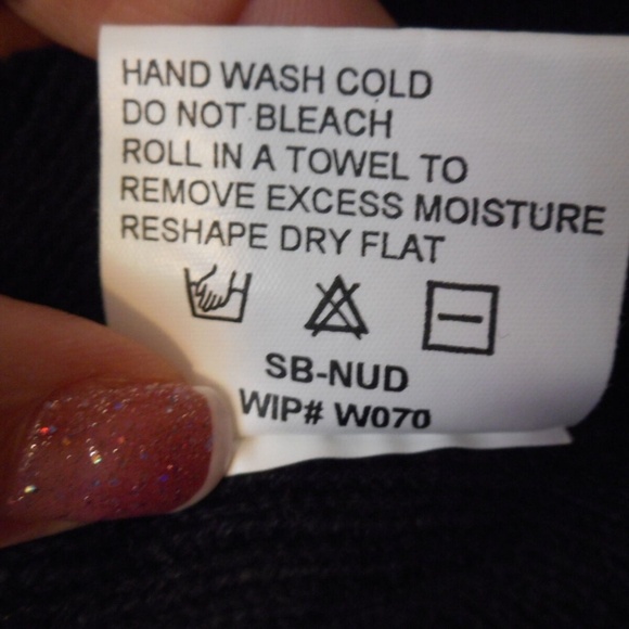 Woolrich Floral Embroidered Black Sweater Cotton - Picture 7 of 7